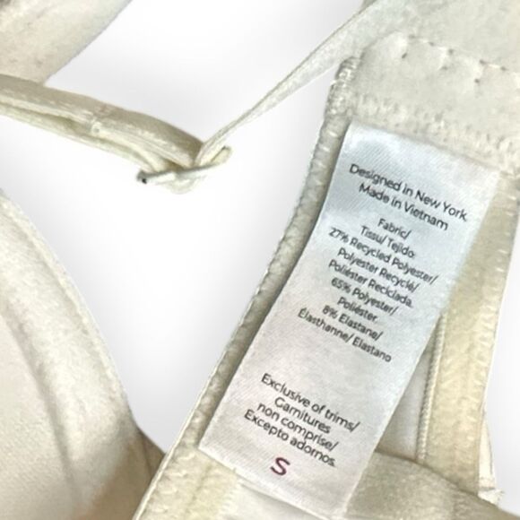 ADORE ME Women’s Ivory Gynger Unlined Satin Balconette Bra Size Small NWT - Picture 7 of 7